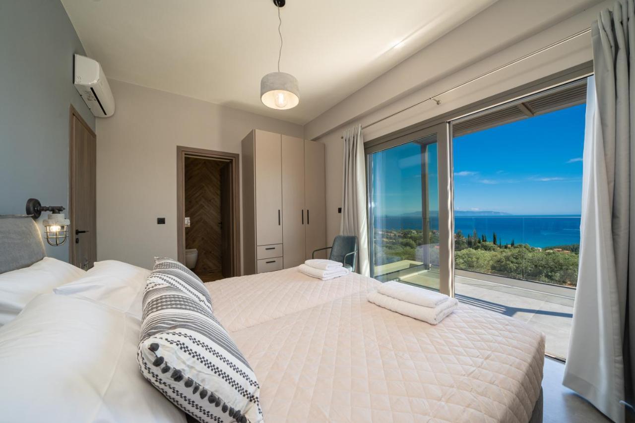 Villa Shades Of Blue Trapezaki  Bagian luar foto
