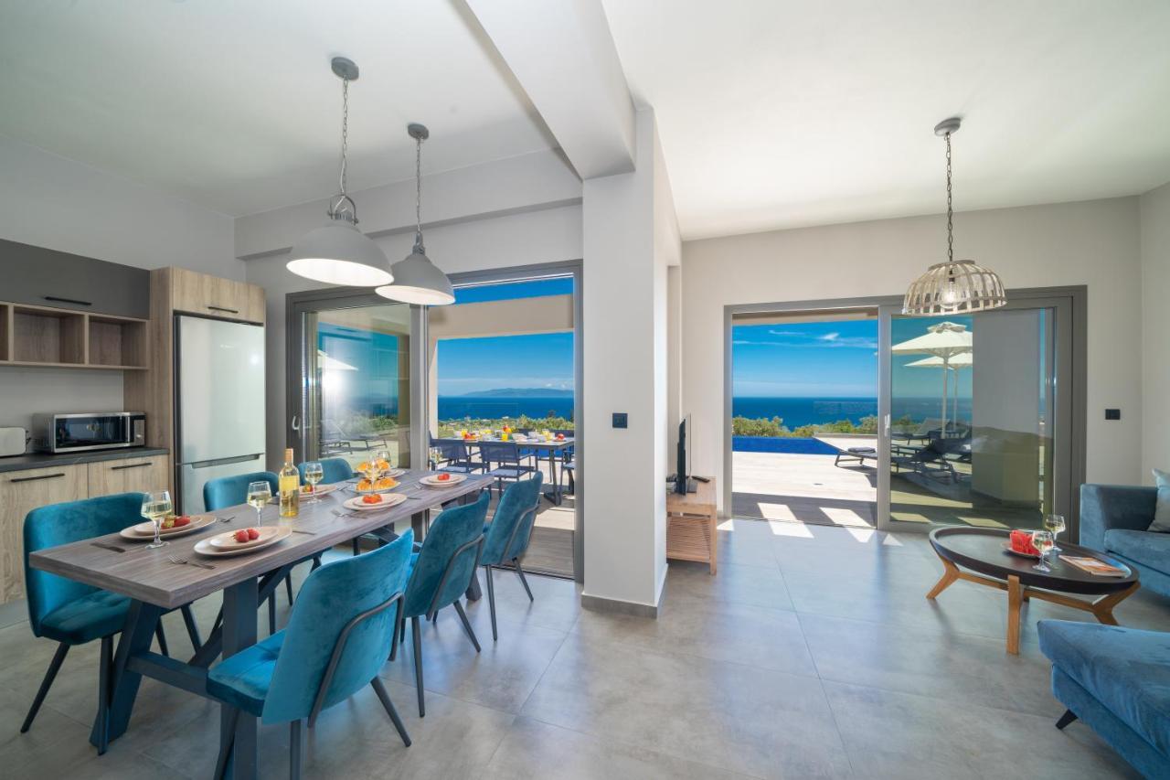 Villa Shades Of Blue Trapezaki  Bagian luar foto