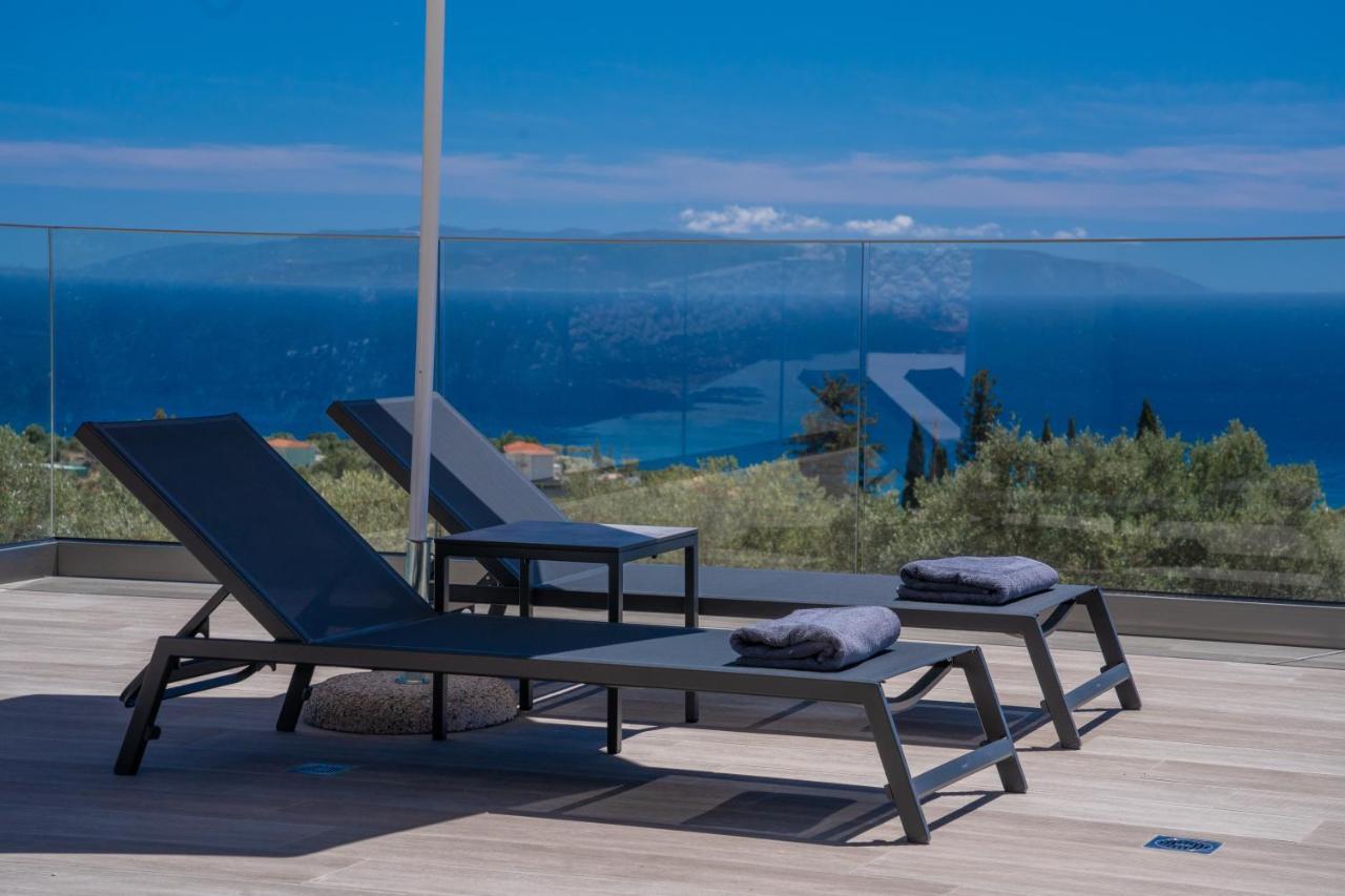 Villa Shades Of Blue Trapezaki  Bagian luar foto
