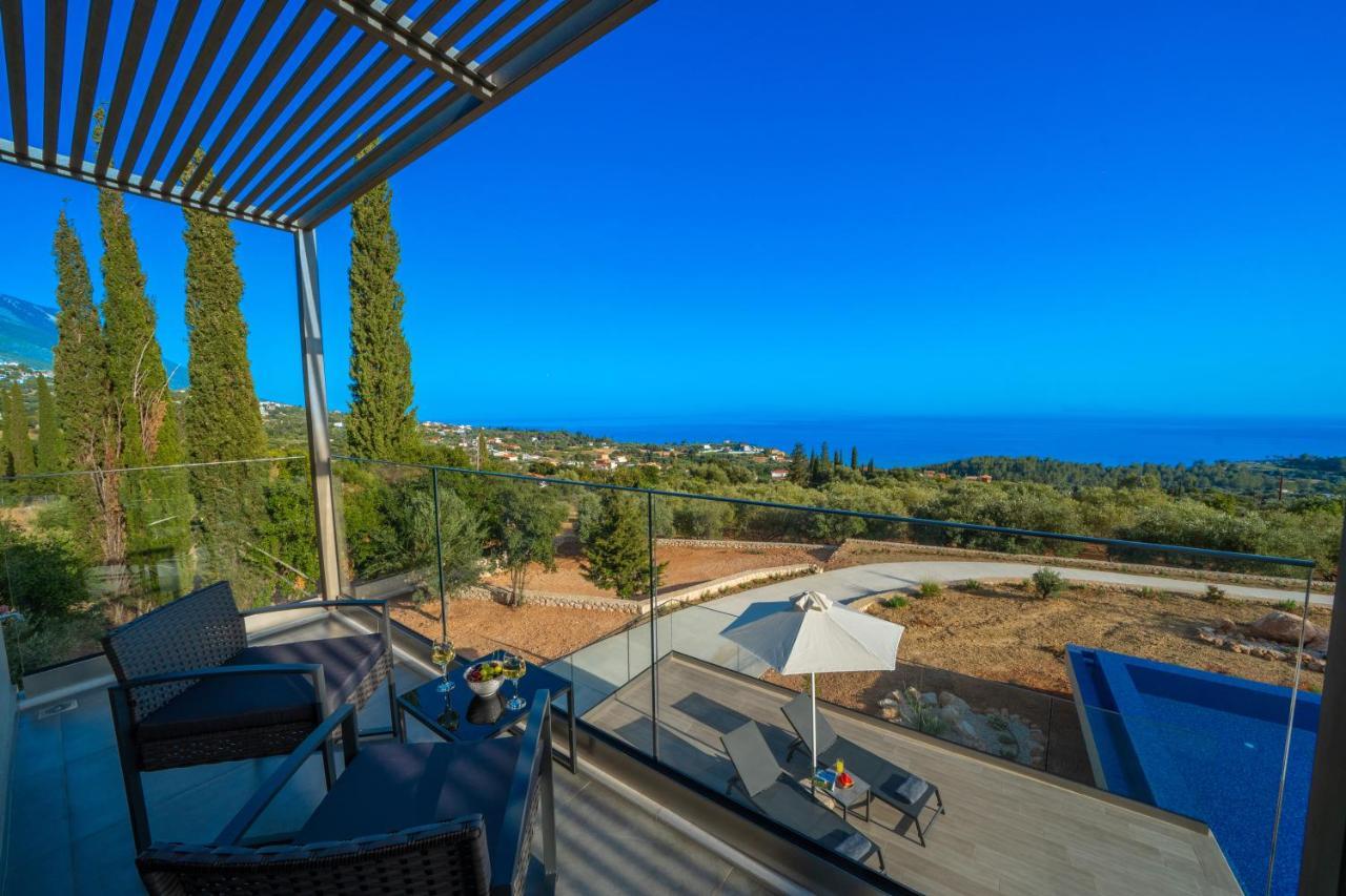 Villa Shades Of Blue Trapezaki  Bagian luar foto