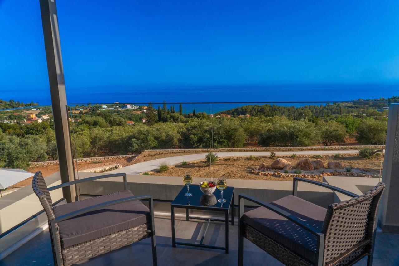 Villa Shades Of Blue Trapezaki  Bagian luar foto